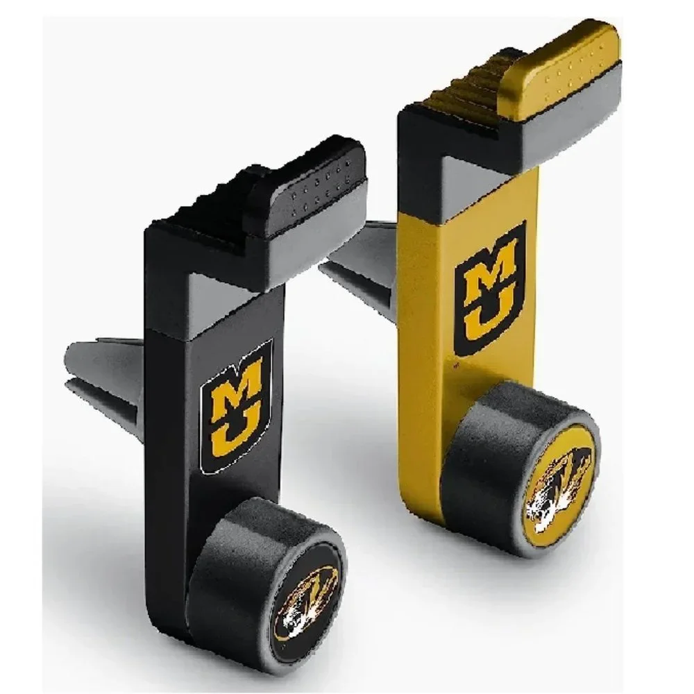 🆕 MISSOURI TIGERS CAR VENT PHONE MOUNT - 2 PACK SET - NCAA - MEN